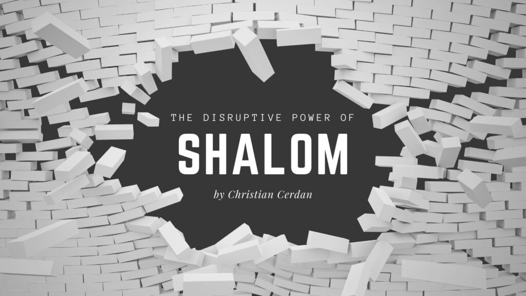 The Disruptive Power of Shalom cover